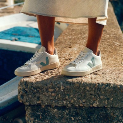 VEJA trainer brand.    Elevate your summer style with VEJA.